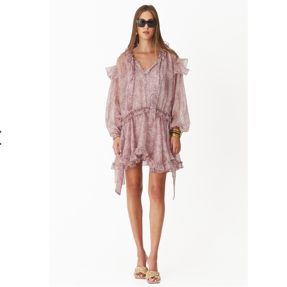 PNK Sheer Dress (Love shack fancy vibe)